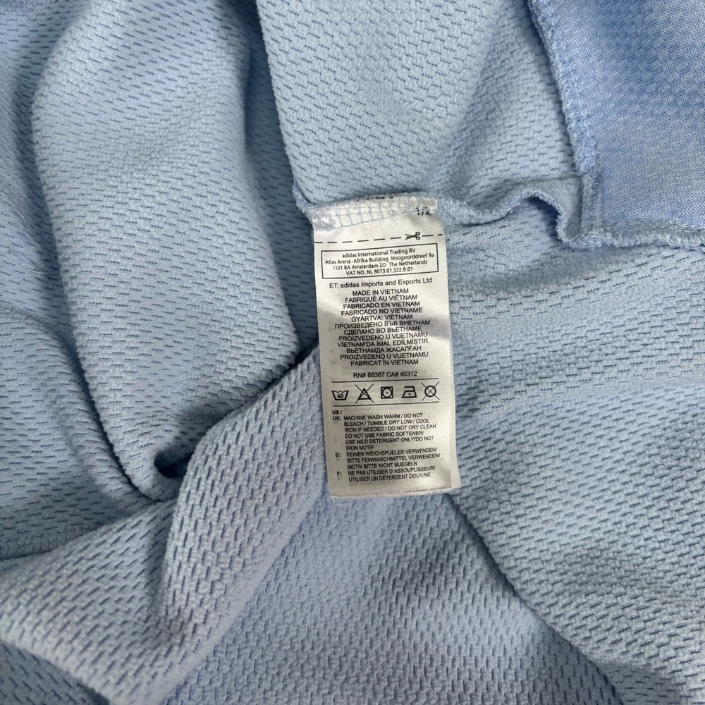 Adidas Clima Warm Baby Blue Hoodie Women’s Size Small - Picture 9 of 12